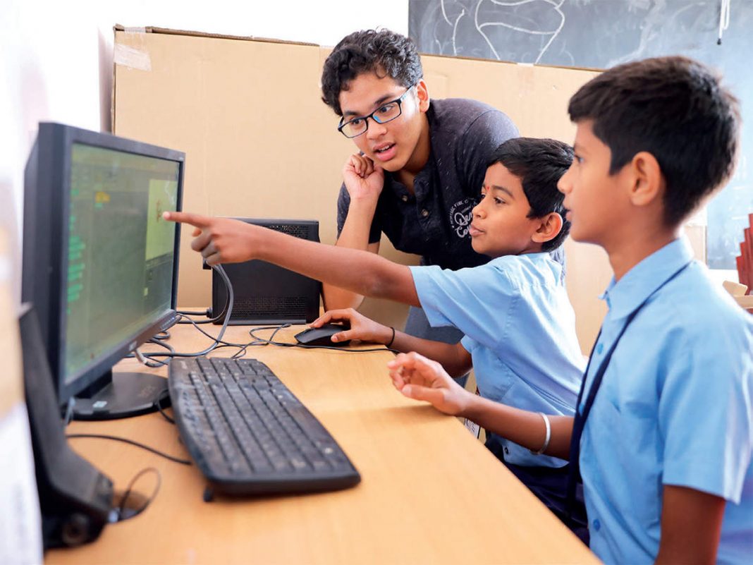 computer student