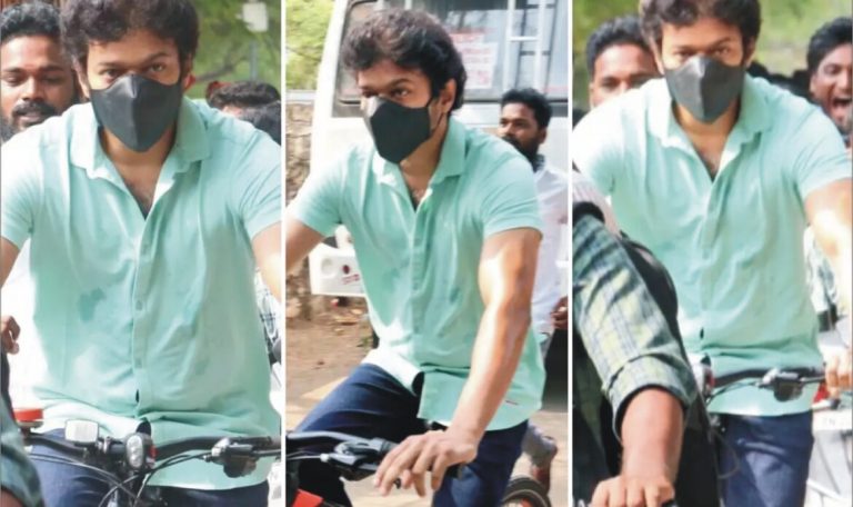 வாக்குச்சாவடிக்கு விஜய் ஓட்டி வந்த சைக்கிளின் விலை தெரிந்தால் ஷாக் ஆகிடுவீங்க