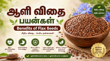 Benefits of Flax Seeds in Tamil