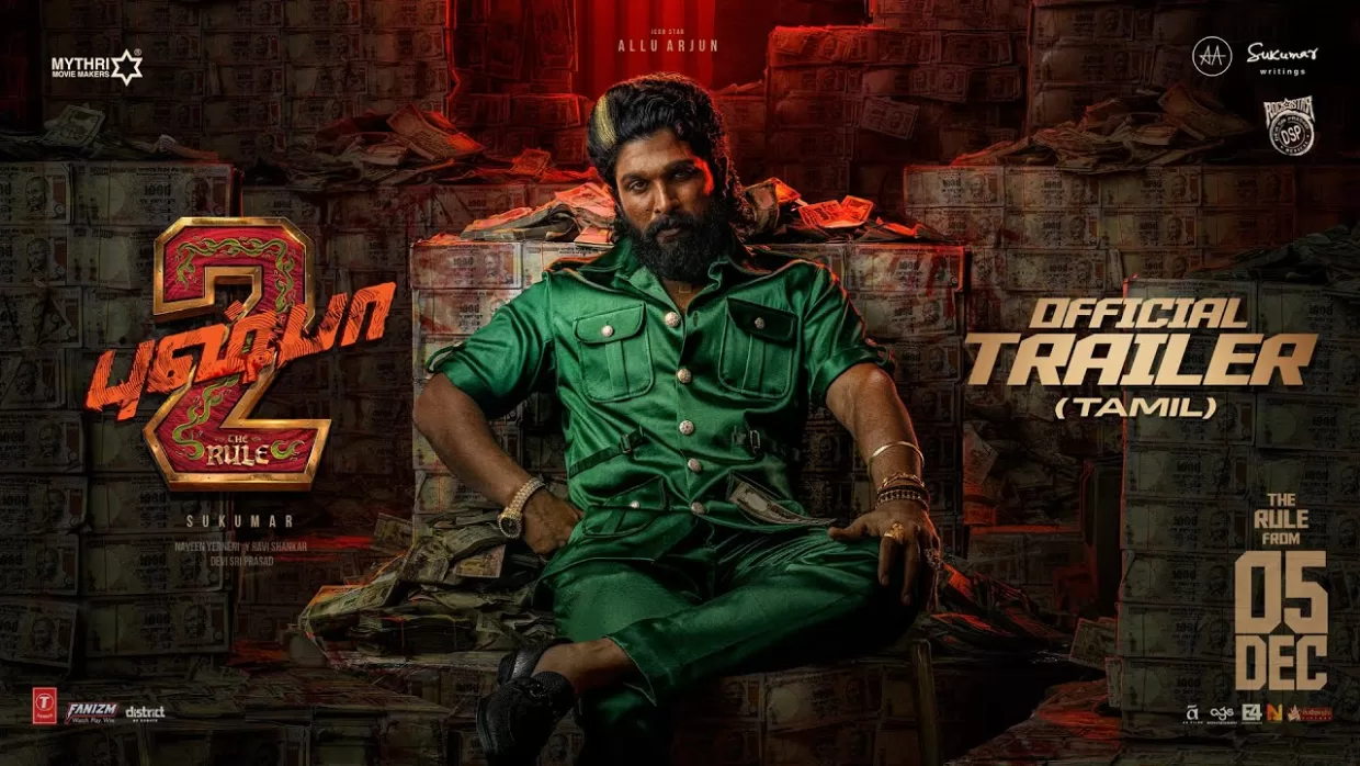 Pushpa 2 tamil trailer