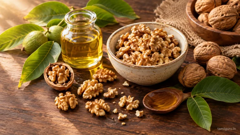 Walnut in Tamil Language – அக்ரூட் பருப்பின் முழுமையான ஆரோக்கிய வழிகாட்டி Walnut-in-Tamil-Language