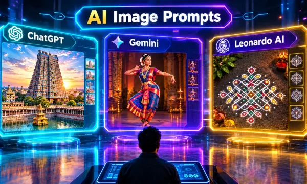 ChatGPT Gemini AI image prompts Tamil