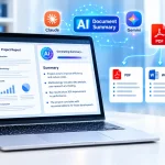 Claude Gemini AI document summary