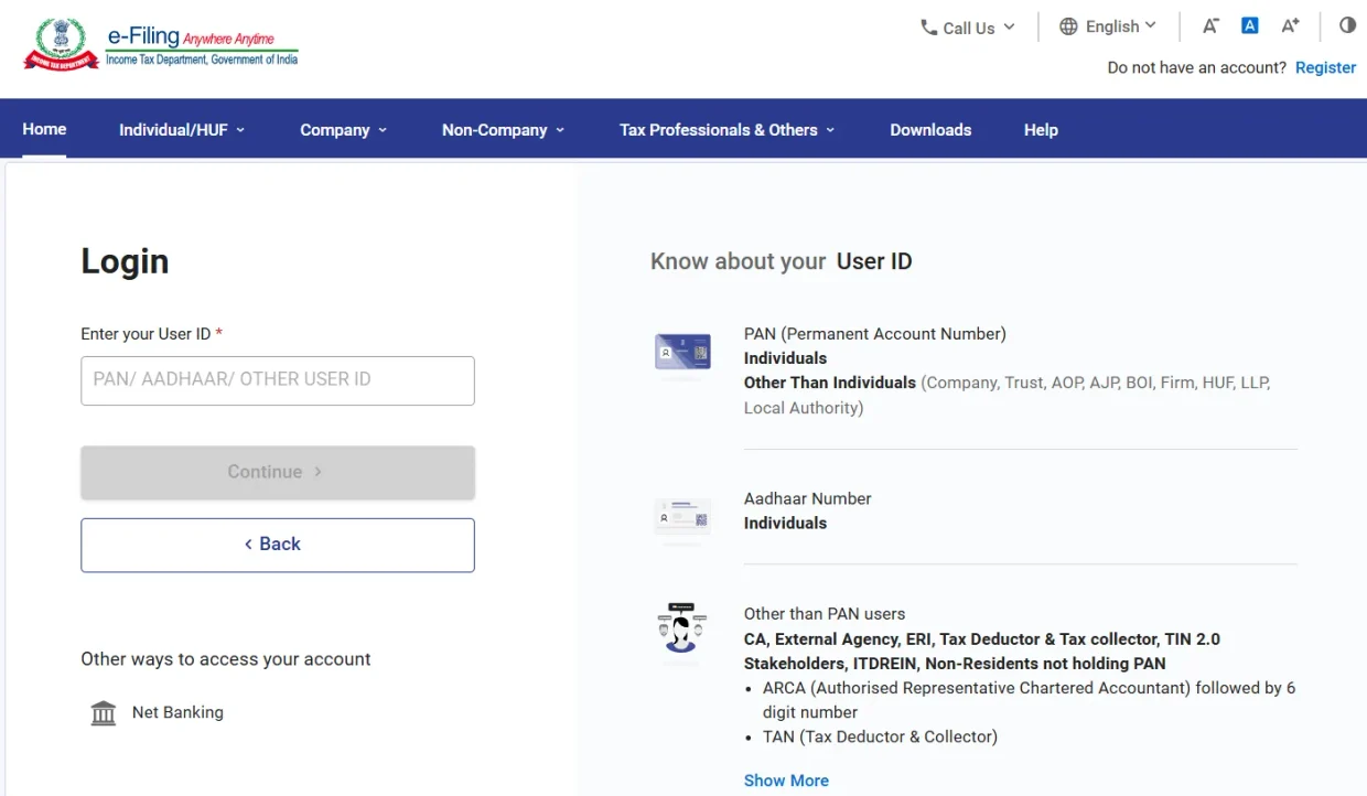 ITR Filing Tamil - ஆன்லைனில் எப்படி தாக்கல் செய்வது