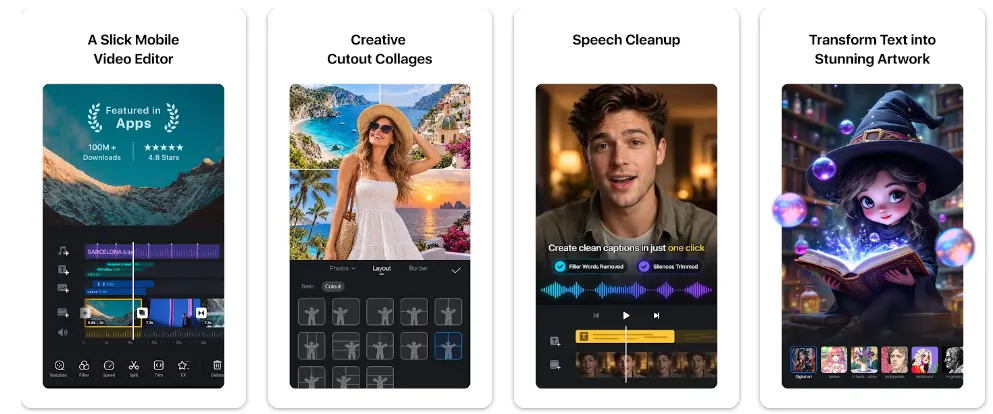 VN Video Editor செயலியில் Instagram Reels வீடியோவை எடிட் செய்வது