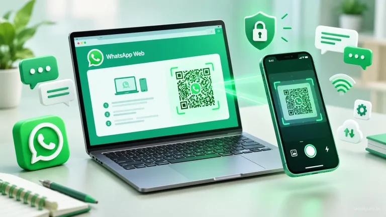 WhatsApp Web Login செய்வது எப்படி? QR Code மற்றும் பிரச்சினைகளுக்கு முழுத் தீர்வு WhatsApp Web தமிழ்