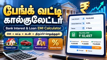 பேங்க் வட்டி கால்குலேட்டர்