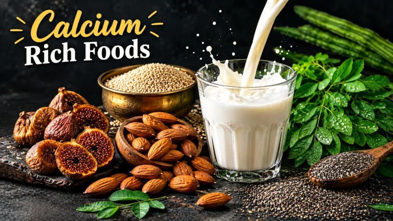 கால்சியம் நிறைந்த உணவுகள் – எலும்பு ஆரோக்கியத்திற்கான முழுமையான வழிகாட்டி calcium rich foods in tamil