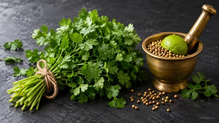 Coriander Tamil – கொத்தமல்லி பற்றி நீங்கள் அறிய வேண்டிய முழுமையான தகவல்கள் coriander tamil