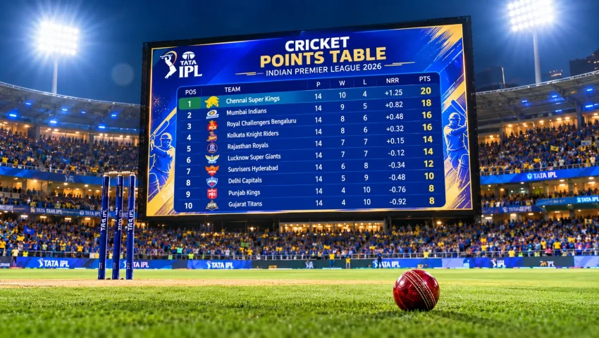cricket points table tamil